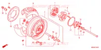 RUEDA TRASERA para Honda VTX 1300 C 2006