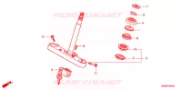 VASTAGO DE DIRECCION/PUENTE SUPERIOR para Honda VTX 1300 C 2006