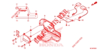 Soporte de antena gps para Honda GL 1800 GOLD WING NAVI 2013