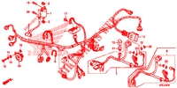     FAISCEAU DES FILS para Honda WAVE 110 Front brake disk, Kick start, Spoked wheels 2014