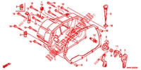     PANNEAU CARTER MOTEUR D. para Honda WAVE 110 Front brake disk, Kick start, Spoked wheels 2014