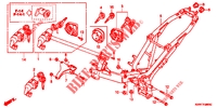     CARROSSERIE DE CHASSIS para Honda WAVE 110 Front brake disk, Electric start, Spoked wheels 2015