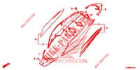     HOUSSE DE CARROSSERIE (1) para Honda WAVE 125 Kick start, Spoked wheels 2016
