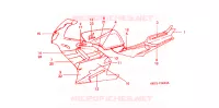     MARK (4) para Honda NSR 125 R 1996