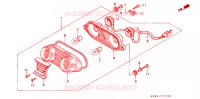 PILOTO TRASERO para Honda NSR 125 R 1996