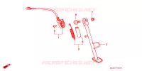 SIDE STAND para Honda NSR 125 R 1996