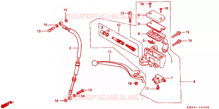 BOMBA Honda MOTO 125 NSR 1996  NSR125RS