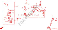 PEDAL para Honda CR 85 R BIG WHEELS 2003