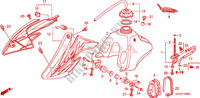 TANQUE DE COMBUSTIBLE para Honda CRF 70 2007