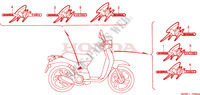 MARCA para Honda SKY 50 DELUXE SK 2001