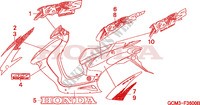 FLEJE(1) para Honda X8R 50 SUPER SPORT 1998