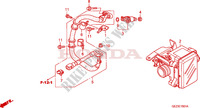 CUERPO MARIPOSA GASES(NPS505/6) para Honda ZOOMER 50 2009