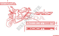 MARCA para Honda ZOOMER 50 DELUXE 2008