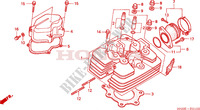 CULATA DE CILINDRO para Honda FOURTRAX 450 FOREMAN 4X4 Electric Shift 2002