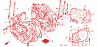 CARTER DE MOTOR para Honda FOURTRAX 450 FOREMAN 4X4 Electric Shift 2000
