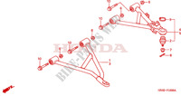 BRAZO DELANTERO(TRX350TM/TE) para Honda FOURTRAX RANCHER 350 4X2 2003