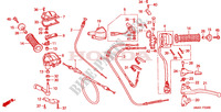 CABLE DE INTERRUPTOR para Honda FOURTRAX 350 RANCHER Electric Shift 2001