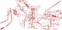 PALANCA DE MANIJA/INTERRUPTOR/CABLE para Honda SPORTRAX TRX 90 2009