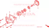 BOMBA DE AGUA para Honda NSR 125 R 2001
