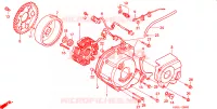 CUBIERTA DE CARTER IZQ./ GENERADOR para Honda NSR 125 R 2001