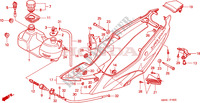 CUBIERTA LATERAL/TANQUE DE ACEITE para Honda NSR 125 R 2001