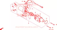 MOTOR DE ARRANQUE para Honda NSR 125 R 2001