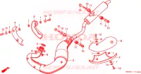 SILENCIADOR DE ESCAPE para Honda NSR 125 R 2001