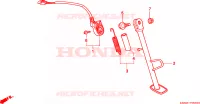 SOPORTE LATERAL para Honda NSR 125 R 2001