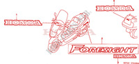 MARCA/EMBLEMA para Honda FORESIGHT 250 1999