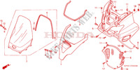 CUBIERTA DELANTERA (NSS2501/NSS250A) para Honda JAZZ 250 ABS 2004