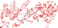 CONJUNTO DE ALAMBRES (FES1257/A7)(FES1507/A7) para Honda S WING 150 FES 2007