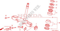 VASTAGO DE DIRECCION para Honda XR 200 R 2000