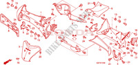 TUBERIA PRINCIPAL/BLINDADO DE PATA para Honda INNOVA 125 2012
