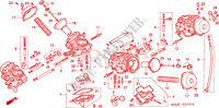 CARBURADOR (PARTES COMPONENTES) para Honda PAN EUROPEAN ST 1100 ABS 2000