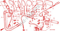 INTERRUPTOR/CABLE para Honda VT 1100 SHADOW C3 AERO 2002