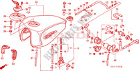 TANQUE DE COMBUSTIBLE/BOMBA DE COMBUSTIBLE para Honda VT 1100 SHADOW C3 2000