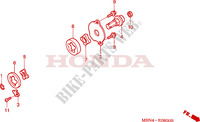 BOMBA DE ACEITE para Honda XR 650 Kumamoto factory 2003