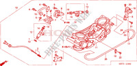 CUERPO MARIPOSA GASES(ENS.) para Honda XL 1000 VARADERO ABS BLEU ROUGE 2006