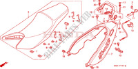 ASIENTO/CAPO DE ASIENTO (CB600F3/4/5/6) para Honda CB 600 F HORNET 34HP 2005