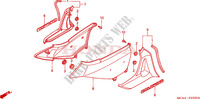CUBIERTA LATERAL para Honda GL 1800 GOLD WING ABS 30TH 2005