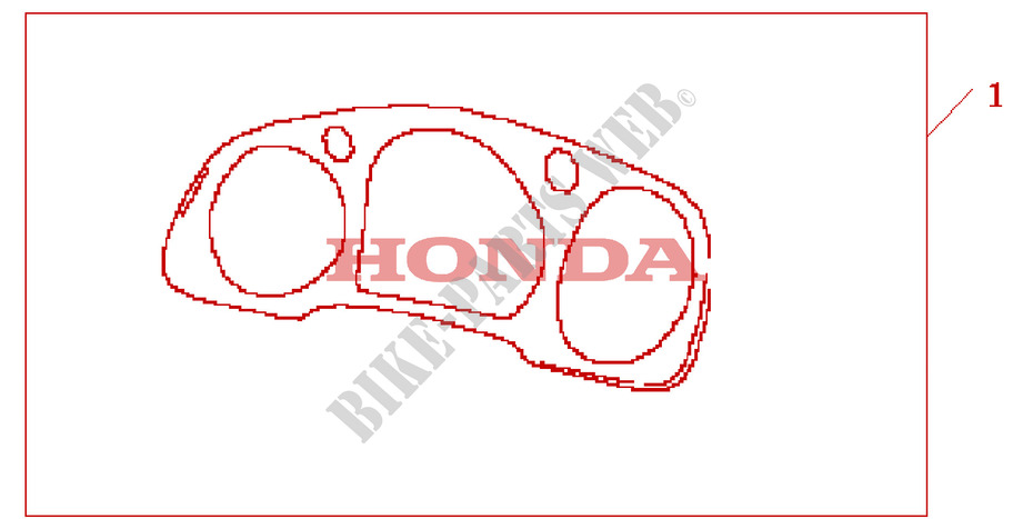 PANELES COLOR para Honda GL 1800 GOLD WING ABS 2003