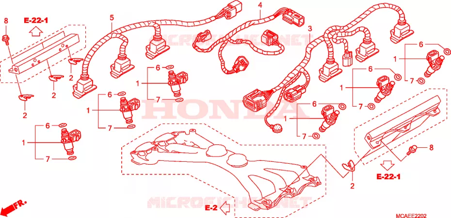 INYECTOR Honda MOTO 1800 GOLD-WING 2009  GL18009