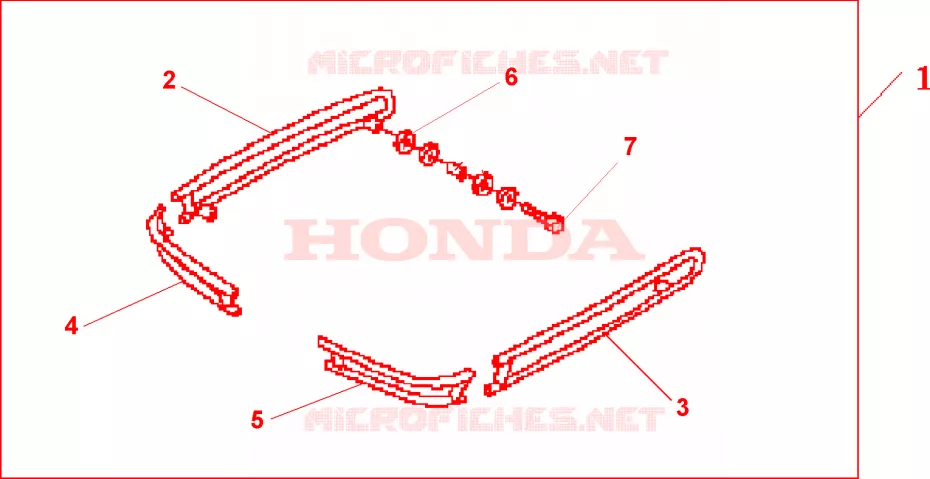 PROTECTORES CROM. MALETAS LATERALES Honda MOTO 1800 GOLD-WING 2009  GL18009