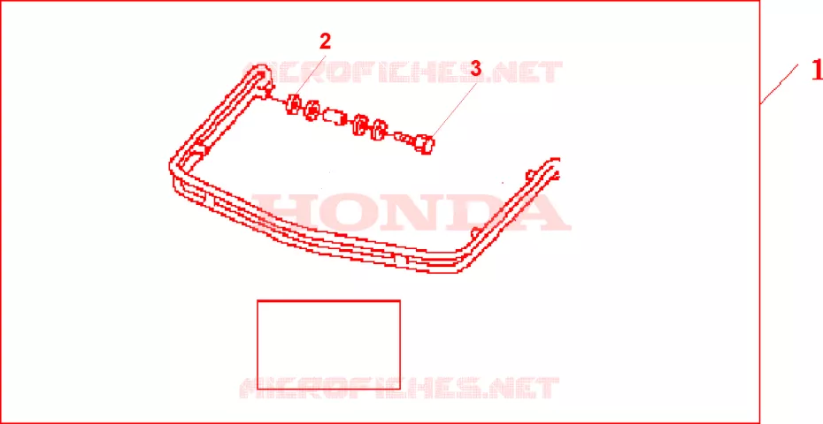 PROTECTORES CROMADOS MALETERO Honda MOTO 1800 GOLD-WING 2009  GL18009