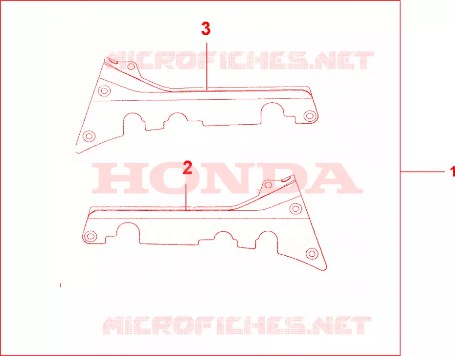 TAPA CROMADA ESTRIBERAS PASAJ. Honda MOTO 1800 GOLD-WING 2009  GL18009