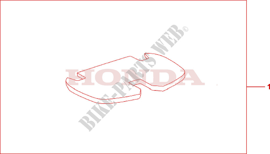 CARPETAS para Honda TRANSALP 650 2002