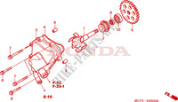 BOMBA DE AGUA para Honda VTR 1000 SP2 RC51 2002