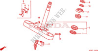 VASTAGO DE DIRECCION para Honda VTX 1800 C 2004