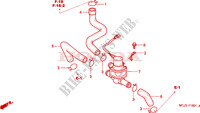 VALVULA DE CONTROL DE INYECCION DE AIRE para Honda CBR 929 RR ERION 2001