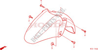 GUARDABARROS DELANTERO (FJS6001/2/D3/D4/D5) para Honda SILVER WING 600 2004